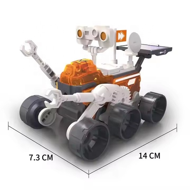 DIY 45PCS Educational Solar Space Robot Car Toys Educational Science Engineering Toys Stem Toys for Kids