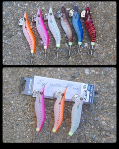 Sal Marina Luminosa al por Mayor 1.8 #   2.2 #   2.5 #   Señuelo de Pesca <span class=keywords><strong>EgI</strong></span> para Calamar, Pulpo y Camarón - Product Image 5