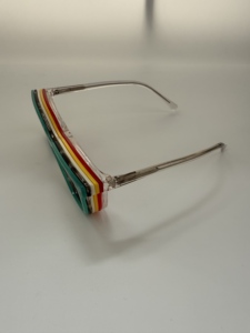 <span class=keywords><strong>2025</strong></span> cặp kính mắt tùy chỉnh khung màu tươi cập nhật 5 trong 1 clip trên Kính mát - Product Image 5