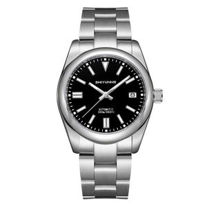 Montre mécanique automatique pour hommes haut de gamme Steel Star-Waterproof Business Casual Classic Calendar Design Stainless Steel <span class=keywords><strong>Seiko</strong></span> - Product Image 1