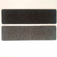 Tapis d'escalier en polyester antidérapant de style européen Bandes d'escalier modernes en bois pour enfants Tapis de marche lavable pour le salon