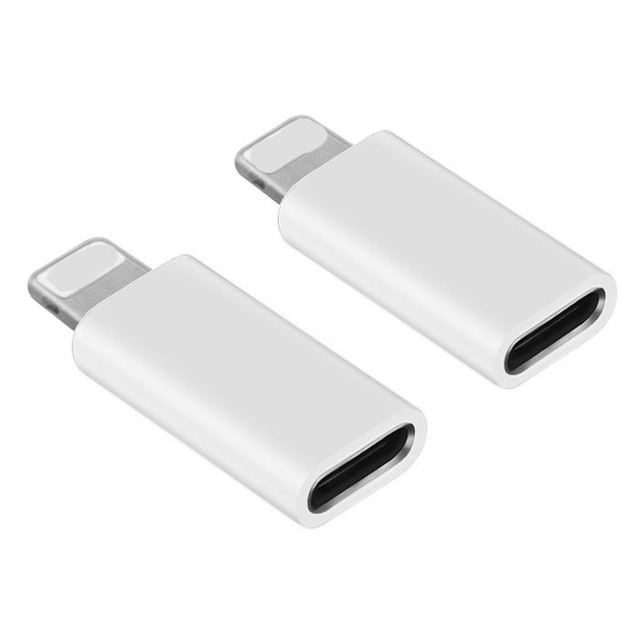 Type-C to IOS Adapter USB-C to 8Pin OTG Converter Aluminum Alloy Plug&Play Charging+Data Transfer Hubs for Android Mobile Phone