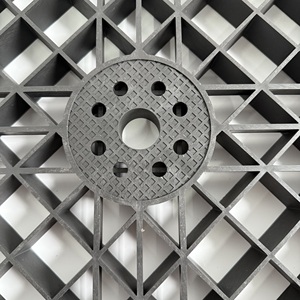 Plateau de support pour carrelage Sunsbuild, robuste, pour systèmes de sols surélevés – Grille en plastique renforcé pour carreaux en porcelaine - Product Image 4