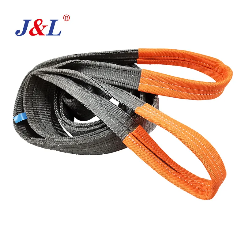 JULI 100% poliéster web sling padrão EN 1492-1:2000 + A1:2008 correia do estilingue cada comprimento de cor personalizado OEM ODM