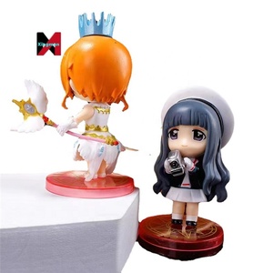 ฟิกเกอร์ตัวการ์ตูนอะนิเมะ6ชิ้นรูป SAKURA <span class=keywords><strong>kinomoto</strong></span> syaoran Li tomoyo kero รูปปั้นของเล่นสำหรับสะสมของขวัญ - Product Image 5