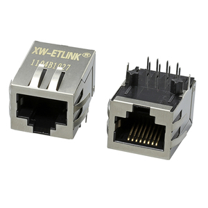1 cổng ổ cắm 10pin Cat5 Cat6 5g 10g PoE + Ethernet RJ45 kết nối PoE Jack RJ45 Modular Jack 8P8C Ethernet RJ45 Nữ kết nối - Product Image 1