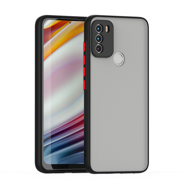Mixed Color Matte PC TPU Phone Case Popular Design Skin Feeling Camera Protector Cases for Motorola Moto G60