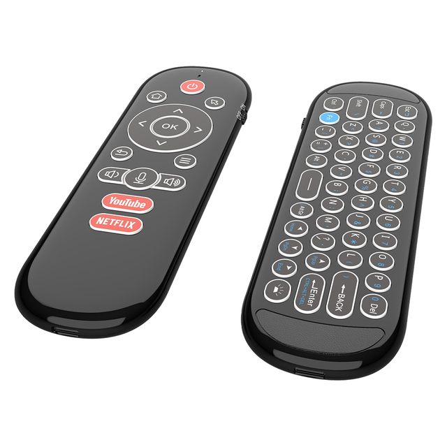Wireless Full Mini Keyboard Air Mouse W1 PLUS Unique Original Factory Product with Voice Search Feature No Reviews