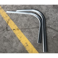 Acier galvanisé en aluminium Machine à cintrer les rails de guidage des rails de rideaux de porte de garage de 2 "3"