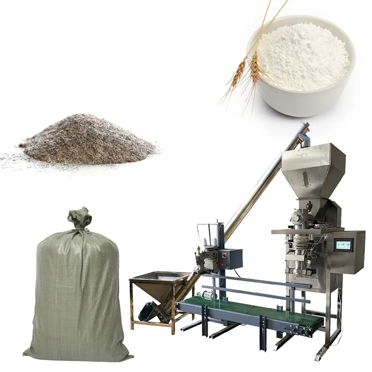 Esnek deri çanta buğday unu tozu sabun ambalajı makine otomatik elma tozu paketleme makinesi