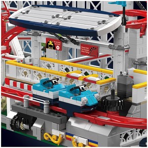 Bloques de Construcción de la Montaña Rusa Yuxing Paradise 11014, Juguete Educativo para Edades de 8 a 13 Años, Juego de Ensamblaje de 800 Piezas - Product Image 2