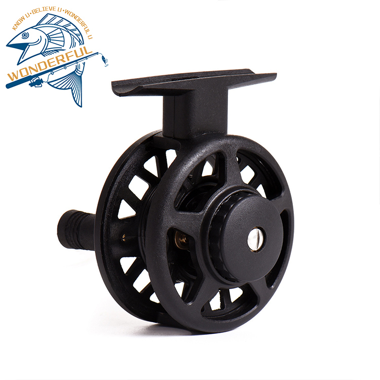 black plastic fly fishing reel Maxxon Hawk up with decreased line memory Abel Vaya Fly Reel 5/6