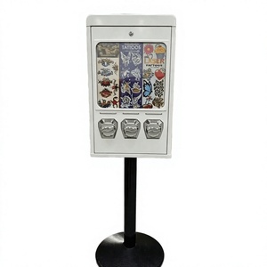Máquina Expendedora de Tatuajes Temporales de Tres Columnas, Nueva, Comercial, 2026 |   Certificado CE EU |   Capacidad de 300-600 Piezas |   1 año - Product Image 2