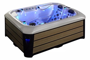 Calidad de lujo moderno Balboa independiente al aire libre bañera de hidromasaje escurridor patio trasero ejercicio nadar Spa con Aristech acrílico Combo masaje - Product Image 3