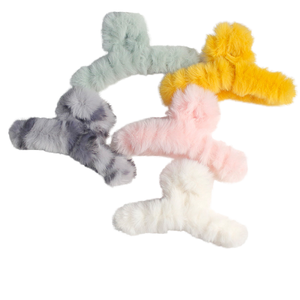 Şık 11cm Hızlı Numune Saç Tokası Sergi Kartı Gelişmiş Duyusal Plastik Saç Tokaları Kızlar ve Kadınlar İçin Peluş Saç Tokası Tutucu - Product Image 4