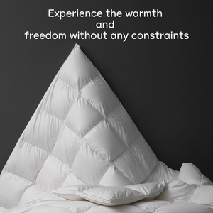 Couette matelassée en duvet d'oie 95% coton jacquard, 140 fils, écologique, bioclean, douce, respirante, quatre saisons - Meilleures ventes - Product Image 5