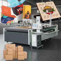 Máquina de Corte CNC Digital para Cajas de Embalaje Corrugado, con Herramienta de Plegado y Hendido, de Alta Calidad, Fabricada en China