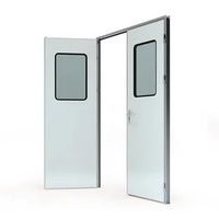 Ventanas de Alta Calidad para Cuartos Limpios, Bisagra de Aluminio para Puerta de Cuarto Limpio, Ventana de Observación para Cuarto Limpio