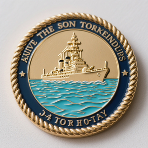 Bộ sưu tập Kim Loại Tùy chỉnh khắc nhà sản xuất đồ trang sức cổ điển sưu tầm đồng xu cổ với thiết kế của riêng bạn - Product Image 2