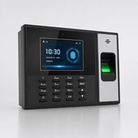 Horloge de pointage biométrique avec carte SIM 4G, GPRS, Wifi, TCP/IP, RS485, enregistrement du temps par empreinte digitale, machine de pointage des employés avec logiciel cloud