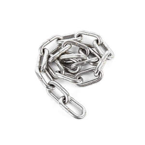 Catena di sollevamento in acciaio inossidabile 304 con finitura zincata, catena per stendibiancheria, catena per recinzioni, catena per porte, catena per cani, prodotta in Cina, personalizzabile - Product Image 2