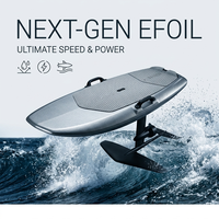 Planche de surf électrique hydrofoil nouvelle génération TaxFree Source, avec foil antidérapant en titane, poignées latérales, pour le surf en mer, jetboard, cruiser