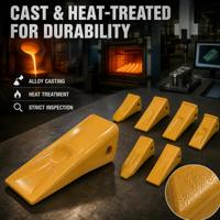 Dents de godet Ruimaike de qualité OEM 1U3202 pour mini-excavatrice, pièces de rechange pour engins de construction avec garantie d'un an