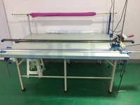 Mesin Pemotong Tekstil Presisi Otomatis, Roller Blinds Kain, Mesin Pemotong Kelas Industri untuk Manufaktur