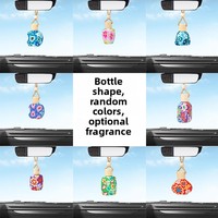 Désodorisant de voiture portable suspendu en poterie souple, élimination des odeurs, aromathérapie, fournitures cadeaux en stock