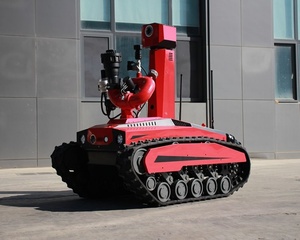 Robot de lutte contre l'incendie et d'extinction Widershine, système de refroidissement par pulvérisation d'eau automatique, système de levage, transmission d'images - Product Image 4
