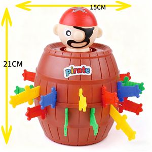 <span class=keywords><strong>Juego</strong></span> de <span class=keywords><strong>barril</strong></span> de <span class=keywords><strong>pirata</strong></span> divertido de plástico de alta calidad Lucky Sword-Stabbing Toy para fiestas y reuniones para niños y adultos - Product Image 4