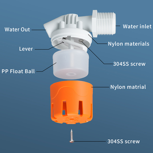 Válvula automática de control de nivel de agua, bola flotante, válvula flotante del tanque de agua, válvula flotante del tanque de combustible - Product Image 6