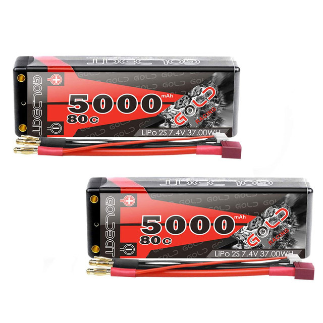 Li-Po 5000mAh  1S 2S 3S 4S 5S 6S  RC Car Battery 3.7V/7.4V/11.1V/14.8V/18.5V/22.2V Hard case Ithium Polymer