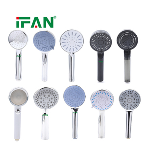 Accesorios <span class=keywords><strong>de</strong></span> Baño IFAN, Cabezal <span class=keywords><strong>de</strong></span> Ducha <span class=keywords><strong>de</strong></span> Plástico <span class=keywords><strong>de</strong></span> Alta Presión con 3 Modos, Ahorro <span class=keywords><strong>de</strong></span> Agua, con Manguera <span class=keywords><strong>de</strong></span> Acero Inoxidable - Product Image 2