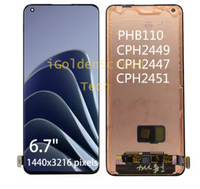 Écran LCD AMOLED d'origine pour OnePlus 11 PHB110 CPH2449 CPH2447 CPH2451 Pantalla Display Touch Panel Screen Digitizer Assembly
