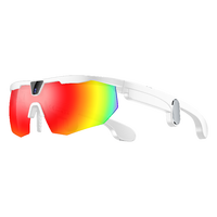 Gafas Deportivas Inteligentes W640 con Cámara de 8MP, Video 1200P, Estabilización EIS, Transferencia WiFi, Llamadas, Asistente de Voz IA, IP66