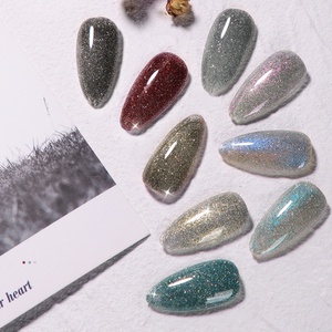 JTING Esmalte de Uñas en Gel con Diamantes Disco de 9 Colores, Gel Brillante Reflectante, Marca Privada, Efecto Destello Intenso, Gel UV Brillante - Product Image 6