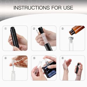 Custom 10ml Twist up Aluminum Travel Refillable Empty <b>Perfume</b> Case Cologne Atomizer <b>Bottle</b> for Men Essential Oil Pump Sprayer - Product Image 3