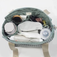 Sac de rangement universel pour poussette YCW et organiseur de couches, support portable pour biberons, résistant à l'eau, en polyester
