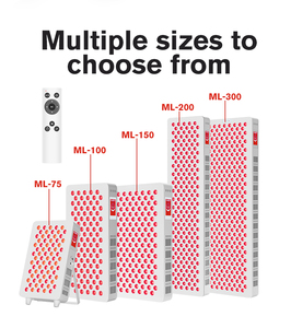 Mini Led Red <span class=keywords><strong>Light</strong></span> Therapy thiết bị bảng điều khiển đứng với bộ đếm thời gian mờ cài đặt 630nm 660nm 810nm 830nm 850nm 1060nm tần số - Product Image 6