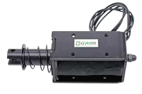 Solénoïde Push-Pull de type cadre, à longue course 20mm, DC12V, pour électroaimant de serrure d'armoire