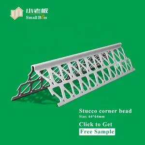 Contas de canto de pvc drywall, com ângulo de malha, contas de embalagem, render de contas, canal de contas l, controle conjunta cb50 & cb25 & c10