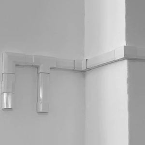 <span class=keywords><strong>Gouttière</strong></span> de PVC de matériau de construction de prix bas de système de goulotte de câble <span class=keywords><strong>pour</strong></span> le <span class=keywords><strong>fil</strong></span> électrique - Product Image 6