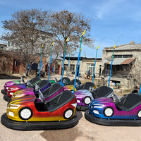 Promotion : Manège de Plafond Électrique pour Enfants et Adultes, Voitures Tamponneuses Sky Net pour Parcs d'Attractions