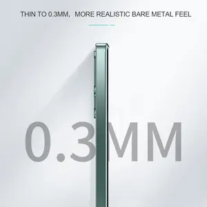 Custodia in metallo con scudo magico ultrasottile per Samsung Galaxy Note20 S22 S21 S23 Ultra Note10 Plus <span class=keywords><strong>S20</strong></span> <span class=keywords><strong>FE</strong></span> <span class=keywords><strong>Cover</strong></span> posteriore trasparente smerigliata - Product Image 5