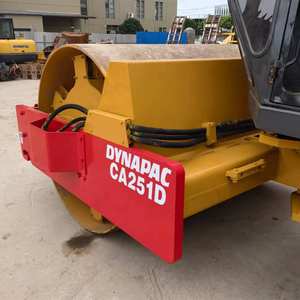 Utilisé sur Vente Dynapac CA251D Road Roller Compactor CA30D CA301D avec Single Smooth Good Performance Drum Vibrator avec Low Price - Product Image 6
