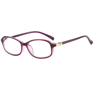 Gafas de Lectura Psn +1.00 con Filtro de Luz Azul para Mujer, Montura Ovalada Completa, Lentes de PC 2108 - Product Image 5
