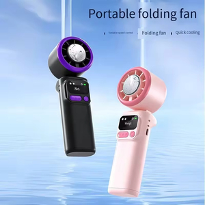 2026 Summer New Arrival Foldable Neck-Wearable Silent High-Speed Portable 5V Battery-Powered Electric Water Mist Household Car - Product Image 1