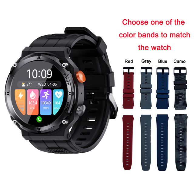 2023 Newest Outdoors C21 Pro BT Call 100+ Styles Sport Smart Watch 410mAh Battery Smart Bracelet Man Cheap Reloj Smart Watch