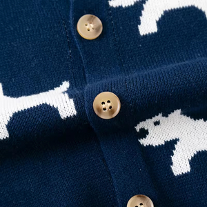 Suéter de Punto de Algodón Orgánico para Bebé, Diseño de Boutique Austinbella, Camisa para Bebé Niño, Chaqueta para Niño Pequeño - Product Image 5